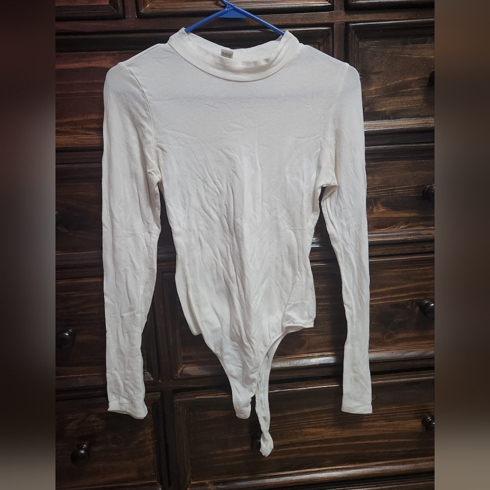 Bozzolo Long sleeve white body suit